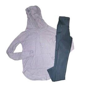 American Eagle / So Bundle of Waffle Knit Hoodie and Leggings Size XS